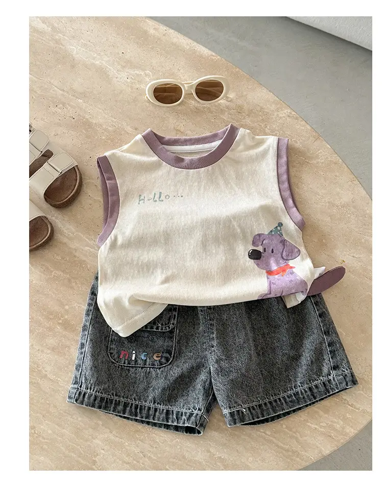 Boys Sleeveless T-Shirt 2026 Kids Infant Toddler — feature 13