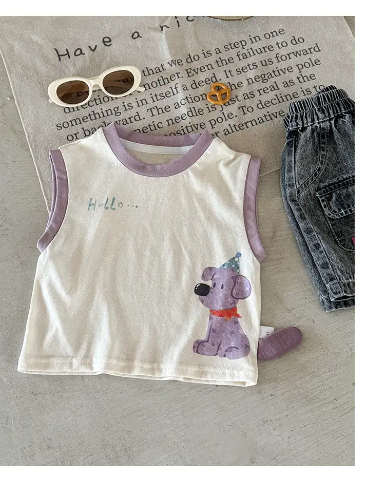Boys Sleeveless T-Shirt 2026 Kids Infant Toddler — feature 15