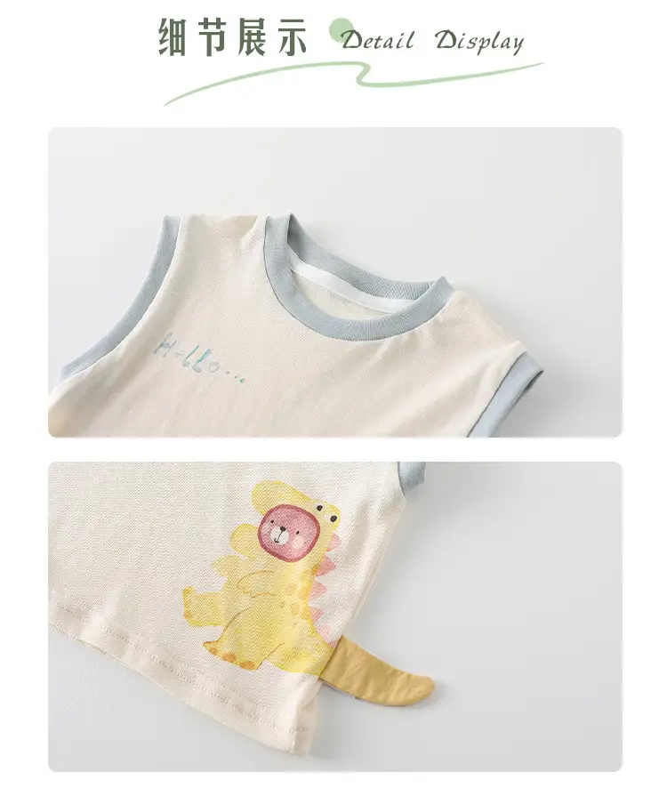Boys Sleeveless T-Shirt 2026 Kids Infant Toddler — feature 9