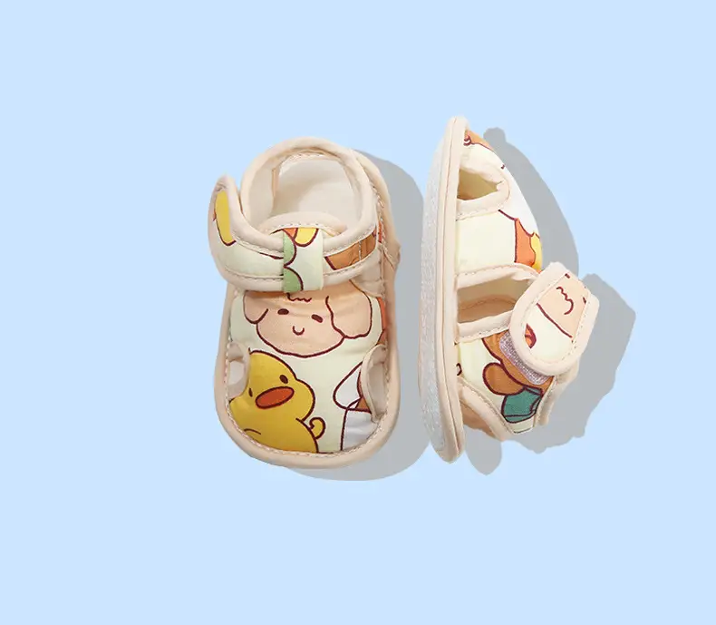 Summer Baby Sandals Baby Shoes Soft Sole Front Shoes Small Month Cloth Shoes 0-1 Year Old Baby Toddler Shoes Men 6 — feature 20