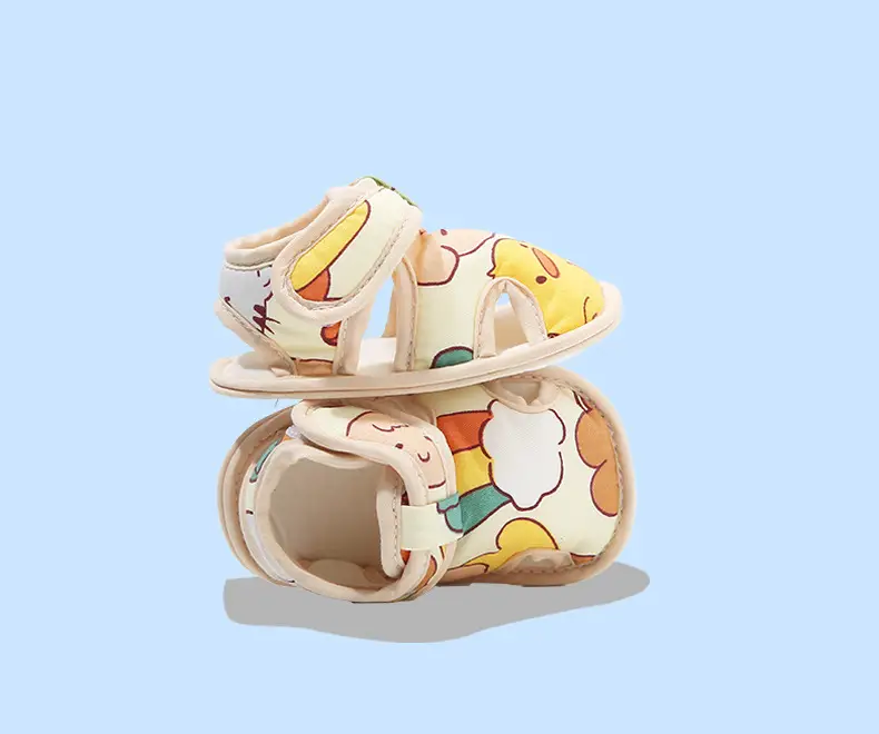Summer Baby Sandals Baby Shoes Soft Sole Front Shoes Small Month Cloth Shoes 0-1 Year Old Baby Toddler Shoes Men 6 — feature 21