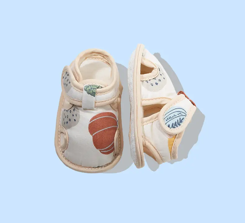 Summer Baby Sandals Baby Shoes Soft Sole Front Shoes Small Month Cloth Shoes 0-1 Year Old Baby Toddler Shoes Men 6 — feature 23