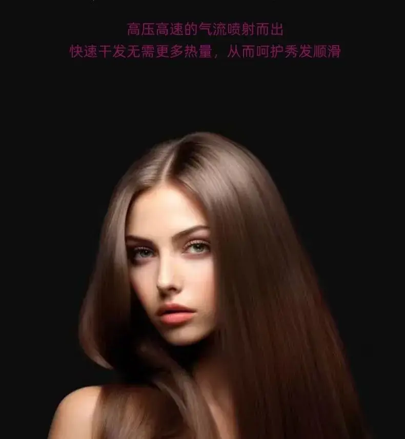 Uniline Technology Hair Dryer with Constant Temp & Negative Ion β feature 11