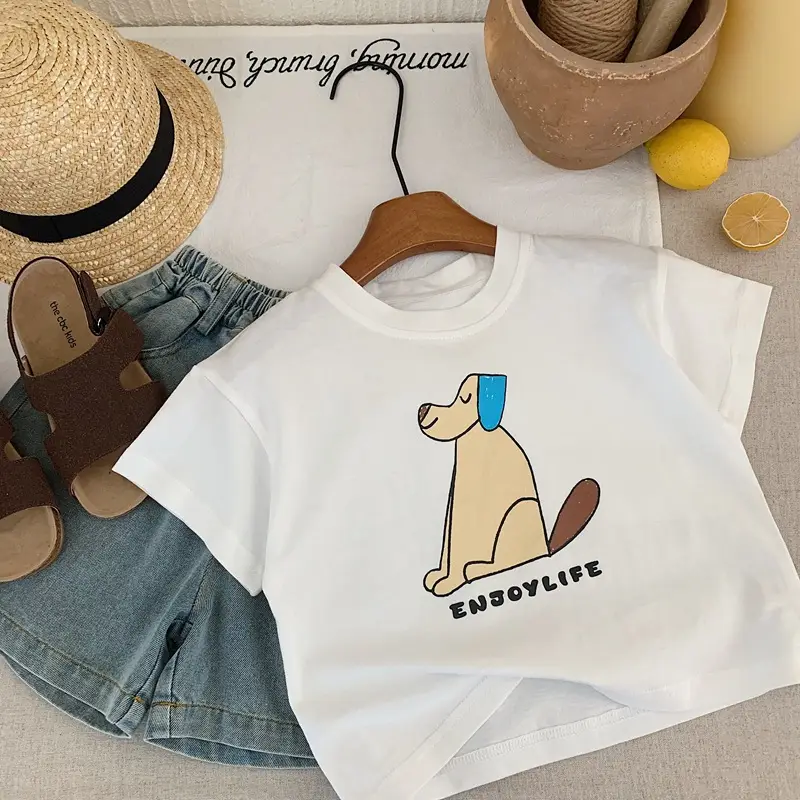 Blue Kids T-Shirt Short Sleeve Cool Feel 2025 β feature 6