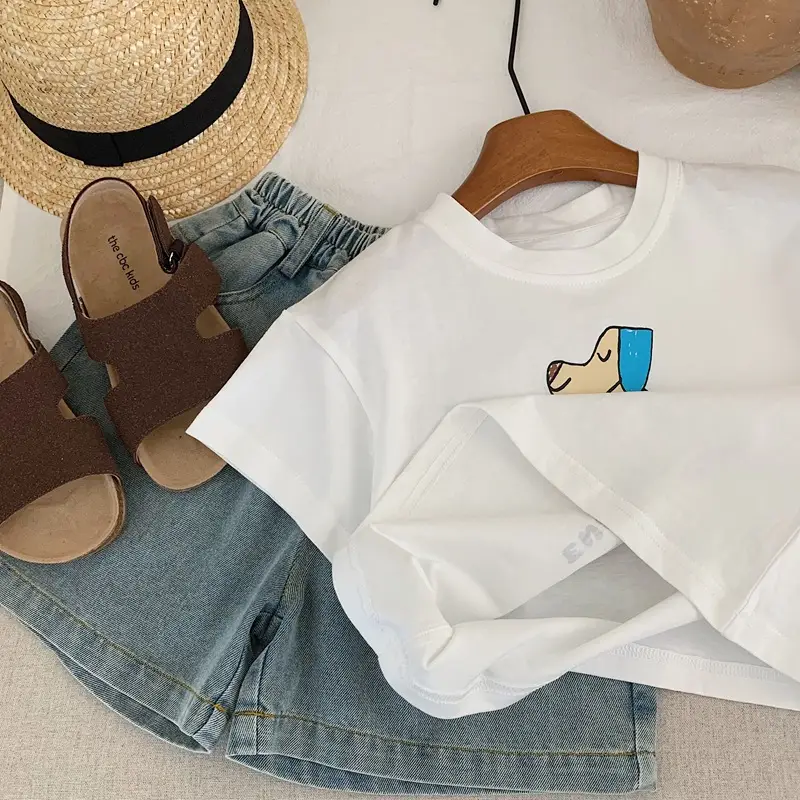 Blue Kids T-Shirt Short Sleeve Cool Feel 2025 β feature 7