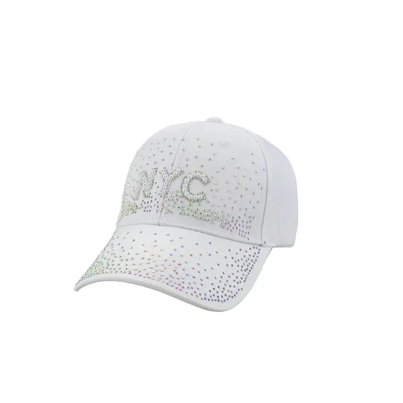 Pearl Nyc Rhinestone Baseball Cap - Image 5