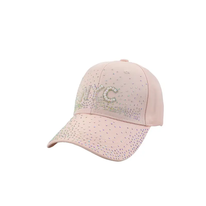Pearl Nyc Rhinestone Baseball Cap - Image 6