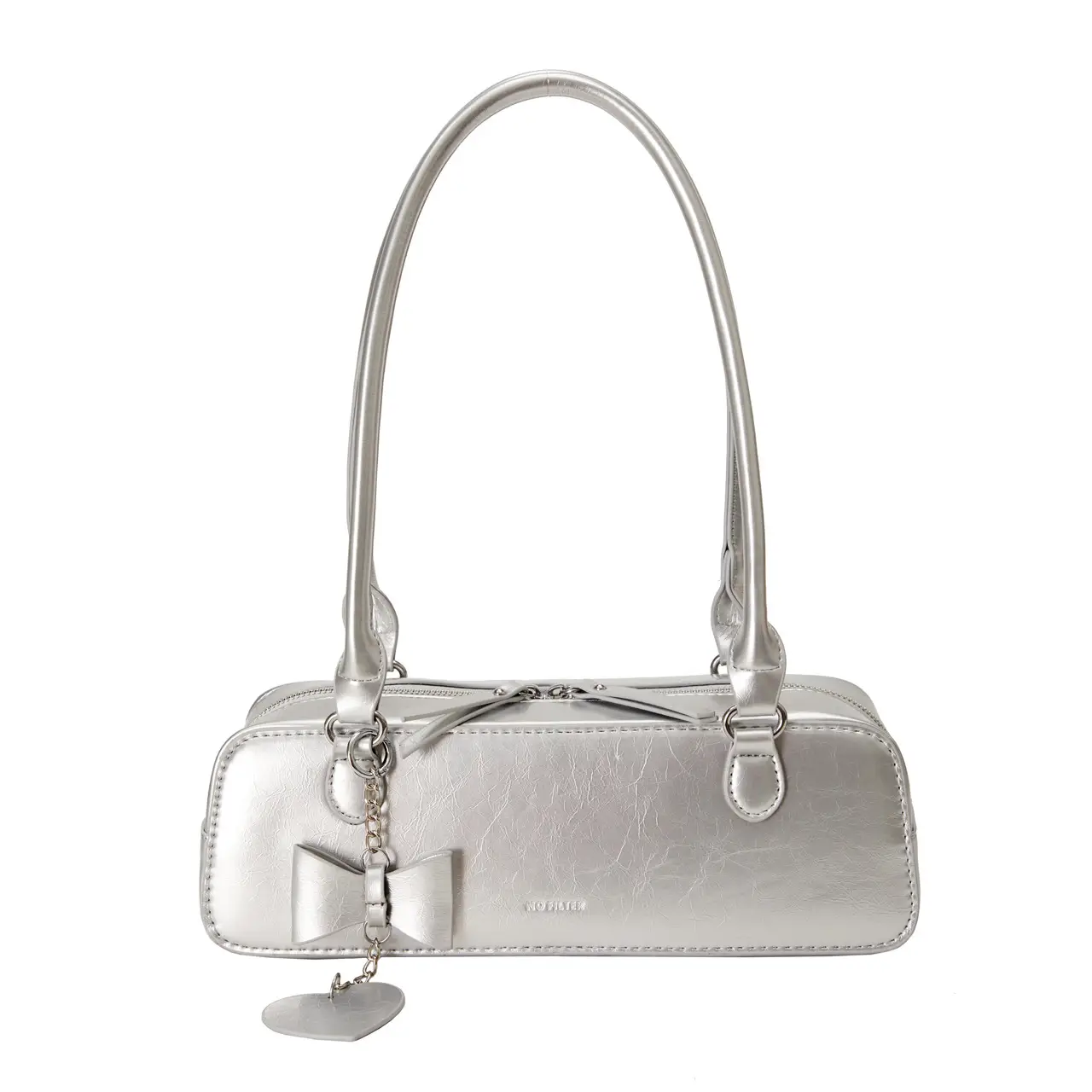 French Style Women's Shoulder Bag Red 2025 - Image 3