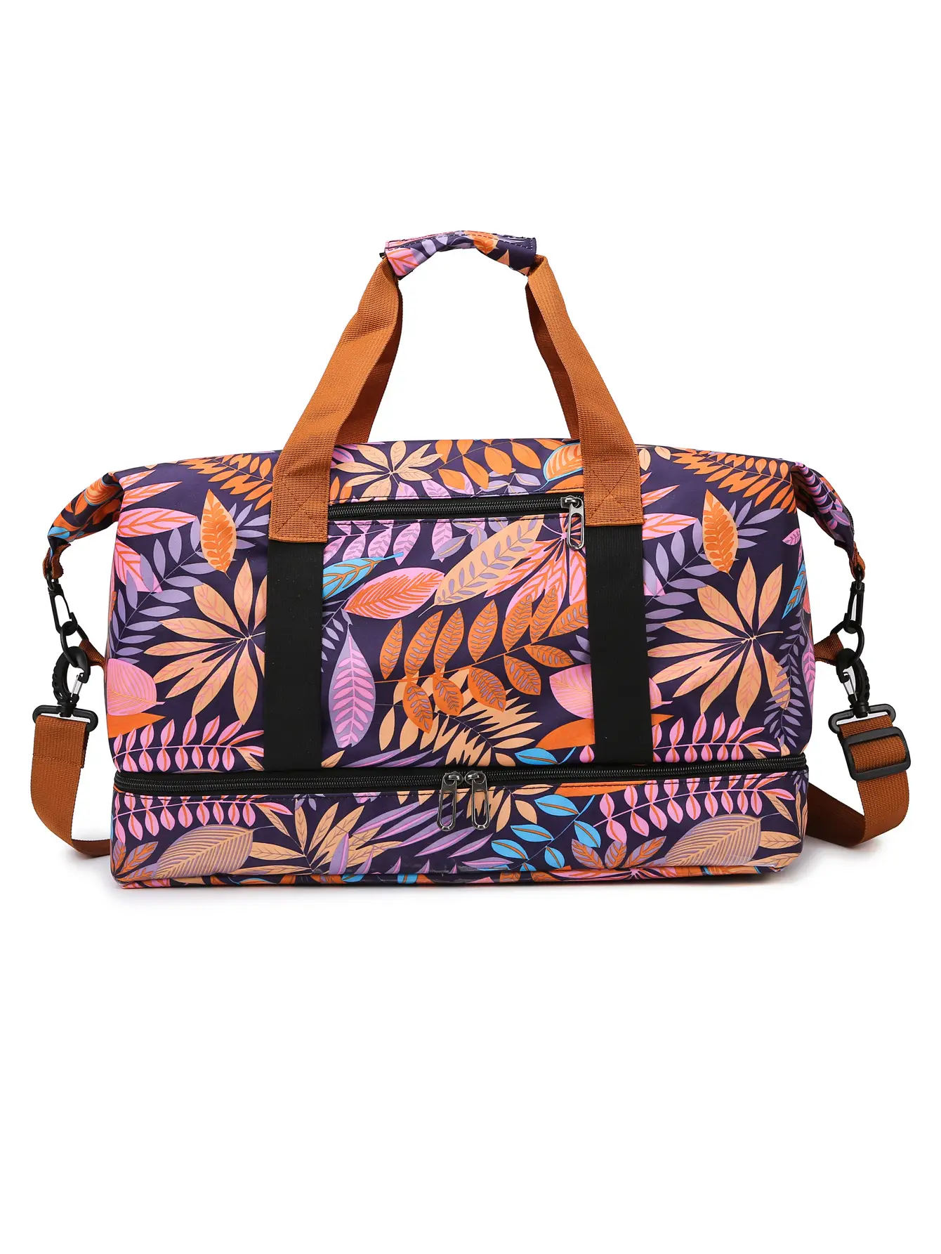 Large Capacity Printed Travel Bag Waterproof Lightweight
