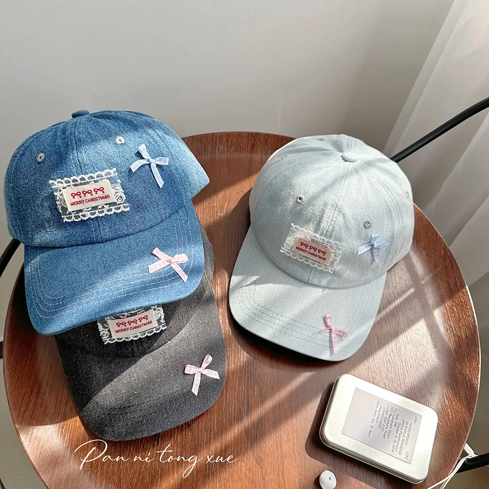 Women Denim Baseball Cap Korean Style Fresh Shade - Image 4