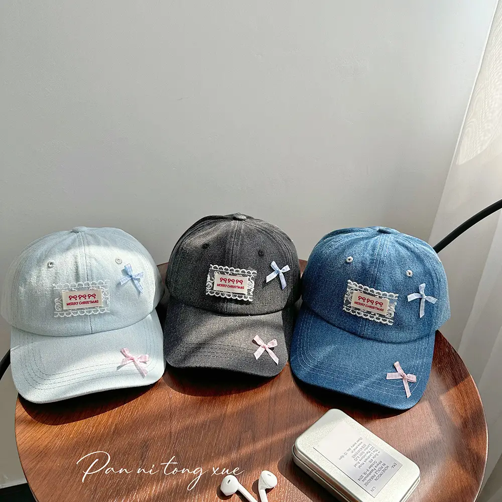 Women Denim Baseball Cap Korean Style Fresh Shade - Image 5