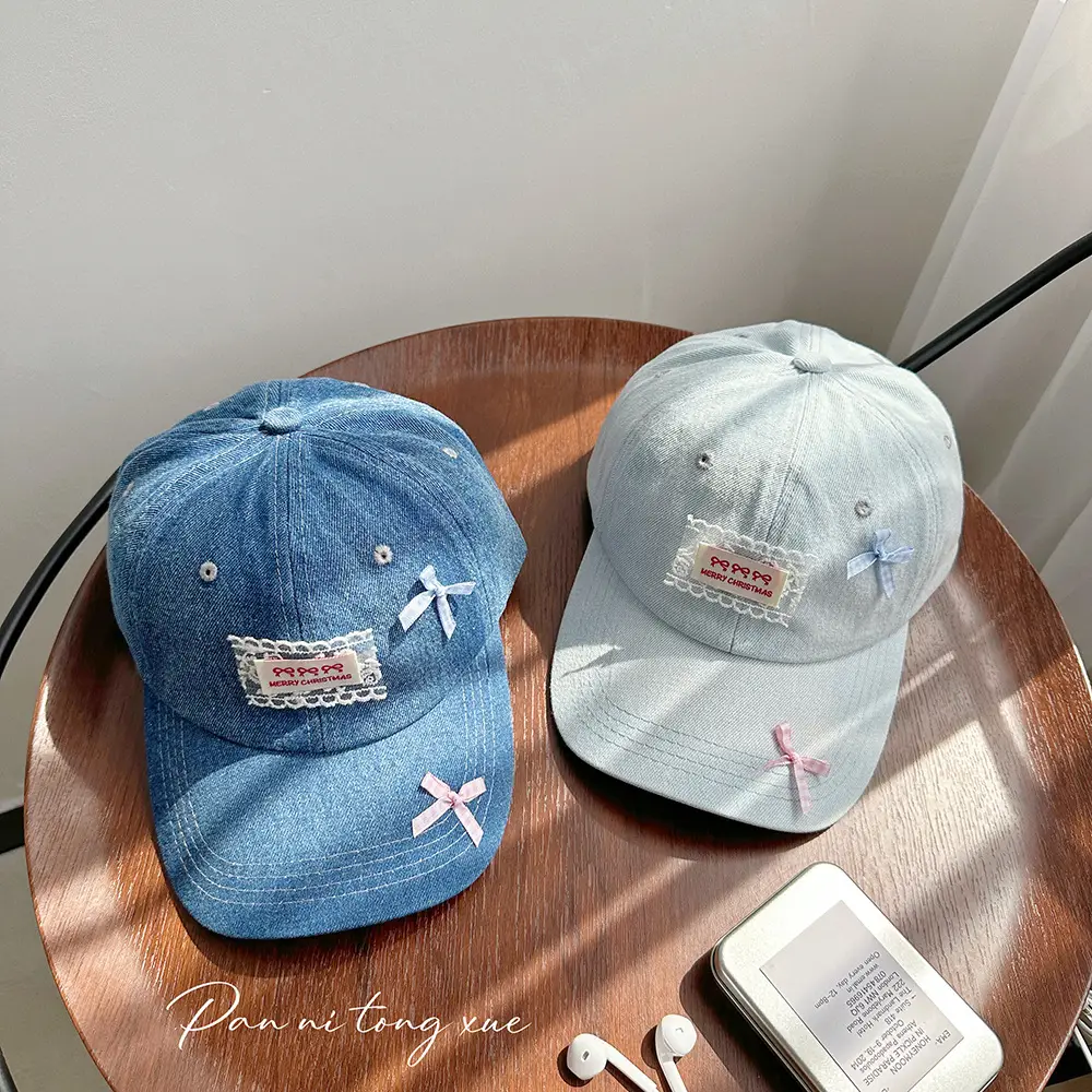 Women Denim Baseball Cap Korean Style Fresh Shade - Image 6
