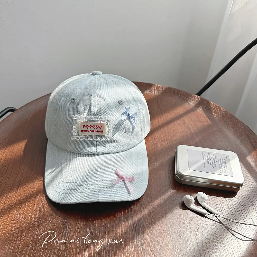 Women Denim Baseball Cap Korean Style Fresh Shade - Image 2