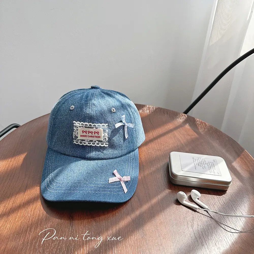 Women Denim Baseball Cap Korean Style Fresh Shade - Image 3