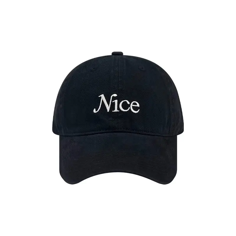White Letter Embroidered Baseball Cap Women Spring Summer - Image 12