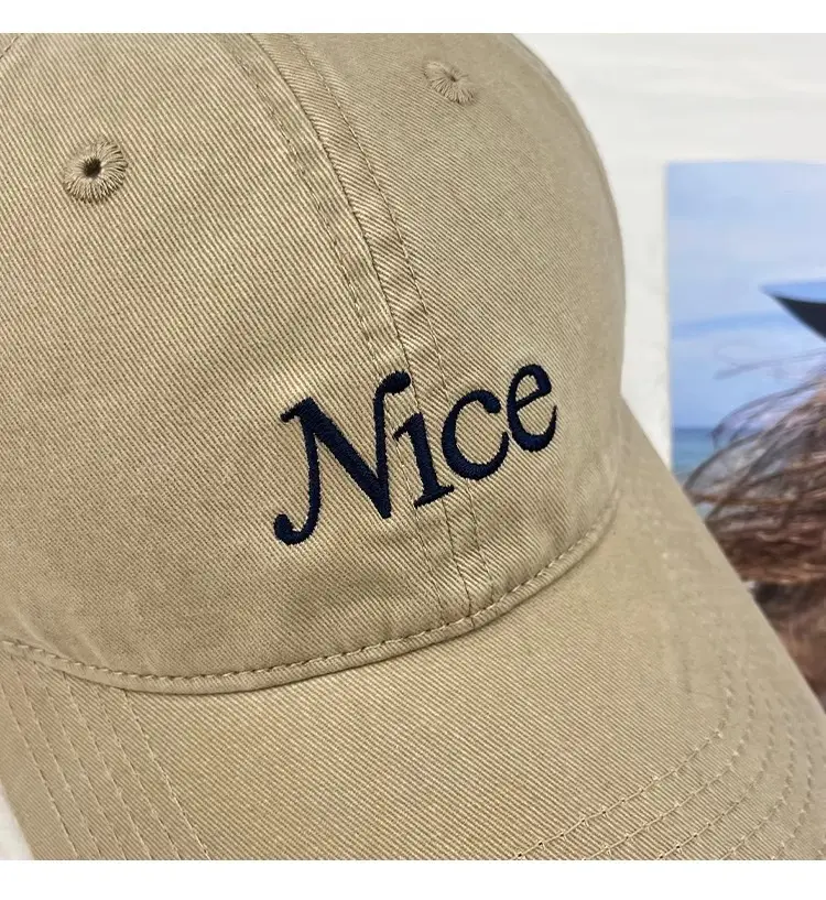 White Letter Embroidered Baseball Cap Women Spring Summer — feature 13