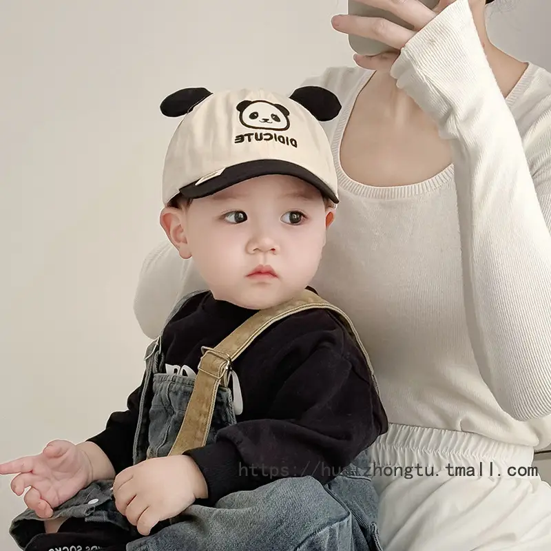 Baby Elephant Cap for Boys Cream Spring Autumn - Image 45