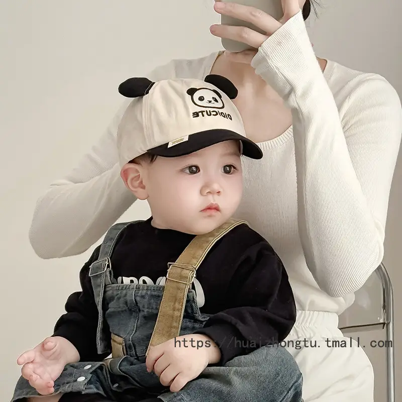 Baby Elephant Cap for Boys Cream Spring Autumn - Image 46