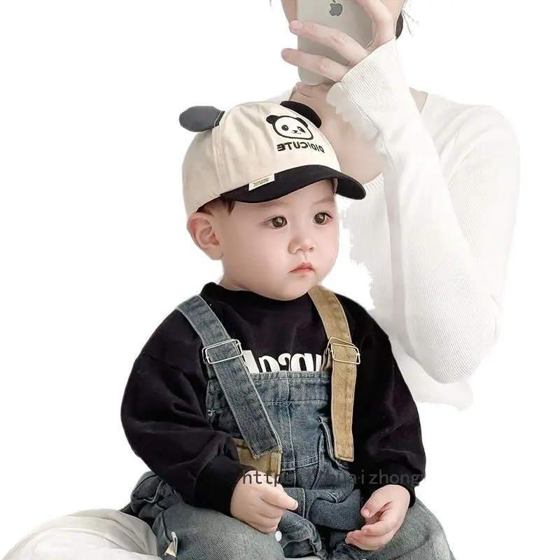 Baby Elephant Cap for Boys Cream Spring Autumn - Image 47