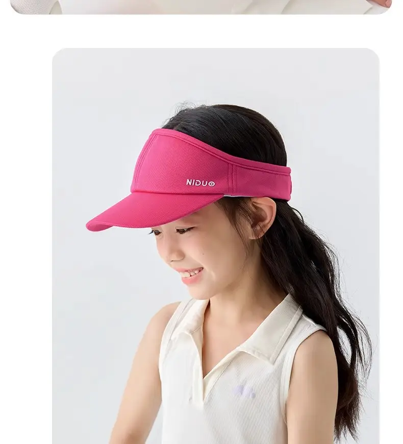 Nido Bear 2025 Kids Sun Hat 63g Light Blue Pink — feature 18