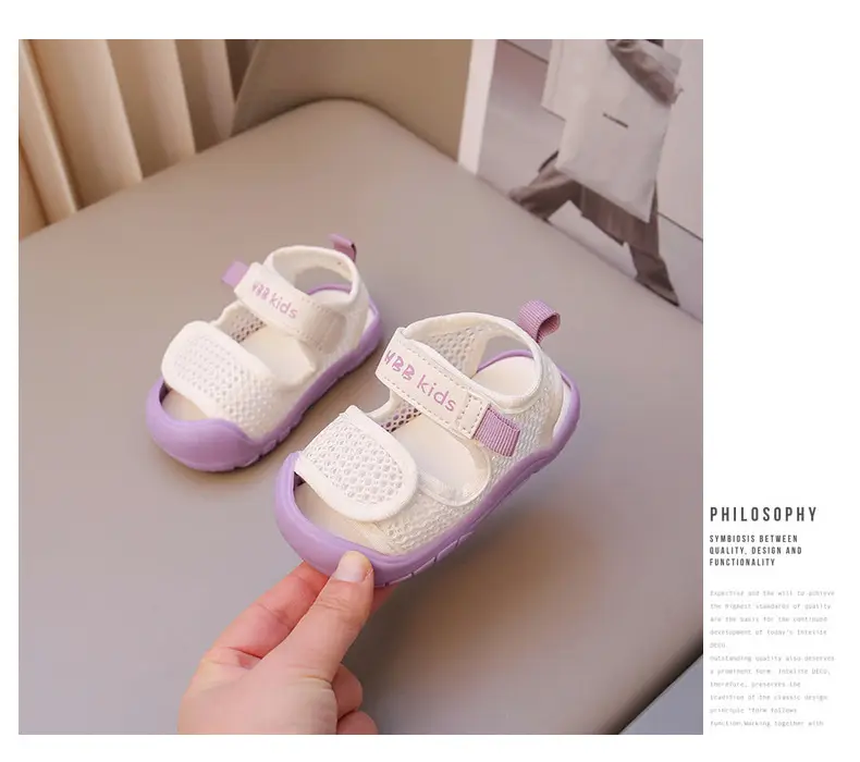 White Mesh Baby Sandals for Girls 1-3Yrs — feature 10