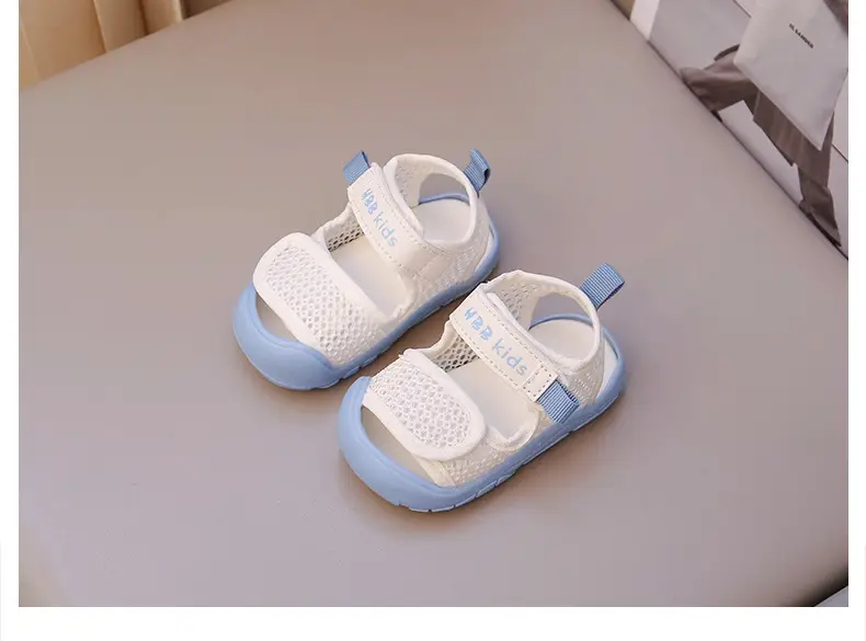 White Mesh Baby Sandals for Girls 1-3Yrs — feature 15