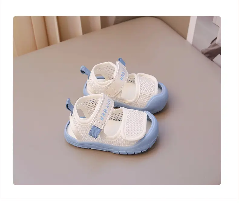 White Mesh Baby Sandals for Girls 1-3Yrs — feature 17