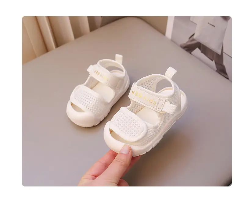 White Mesh Baby Sandals for Girls 1-3Yrs — feature 19