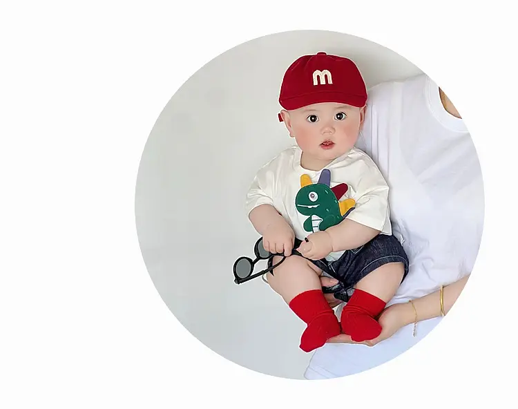 Boys Green Star Embroidered Shorts 2025 — feature 13