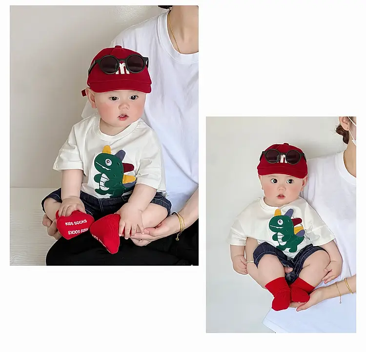 Boys Green Star Embroidered Shorts 2025 — feature 17