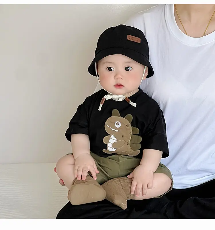 Boys Green Star Embroidered Shorts 2025 — feature 19