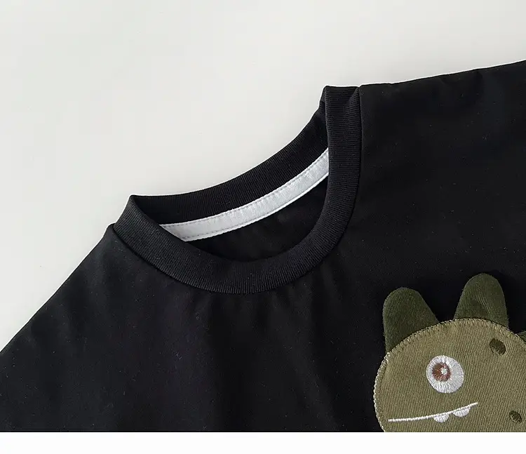 Boys Green Star Embroidered Shorts 2025 — feature 26