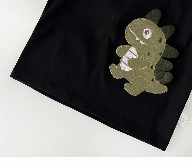 Boys Green Star Embroidered Shorts 2025 — feature 29