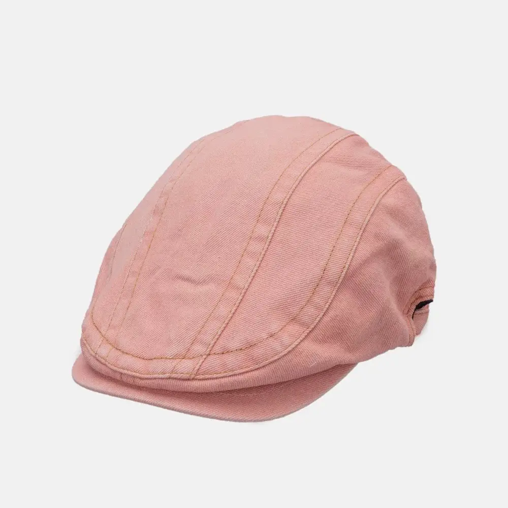 Japanese Style Retro Denim Cap Blue - Image 2