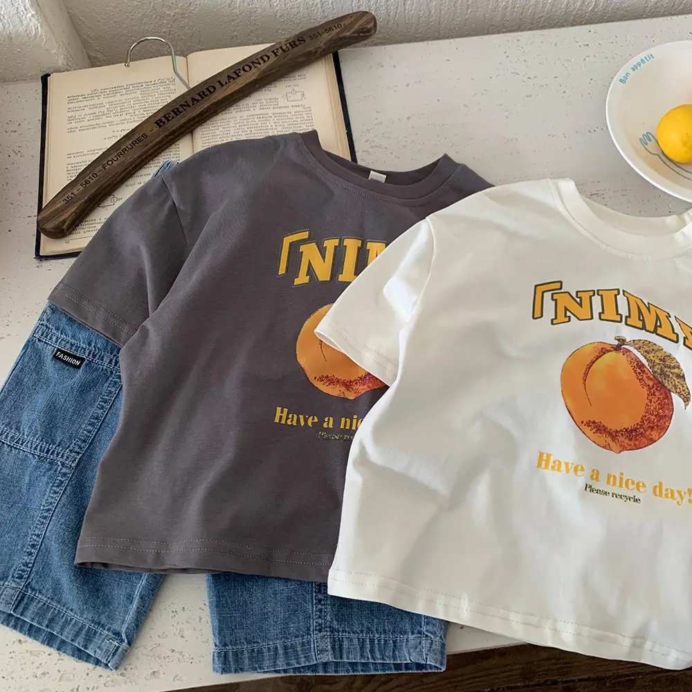 Kids T-Shirt Nimi Graphic Cotton Summer 2025 — feature 4