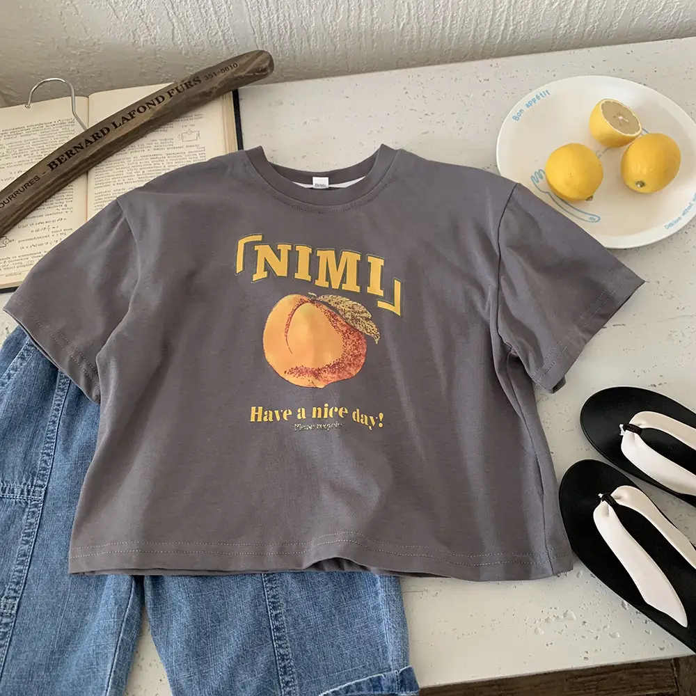 Kids T-Shirt Nimi Graphic Cotton Summer 2025 — feature 8
