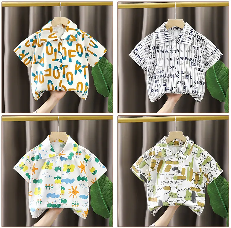 Boy's Cotton Printed T-Shirt Summer New — feature 10