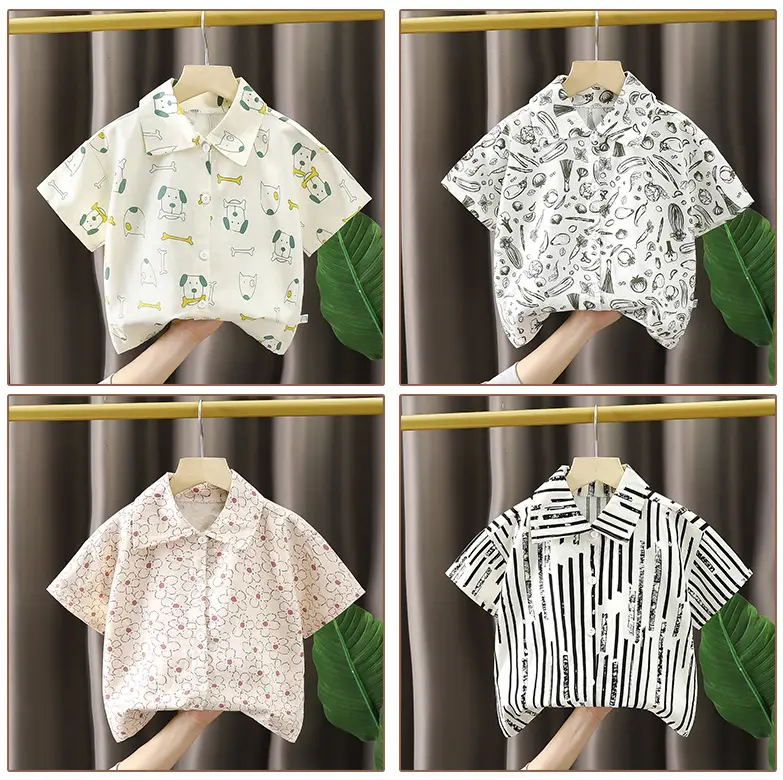 Boy's Cotton Printed T-Shirt Summer New — feature 11