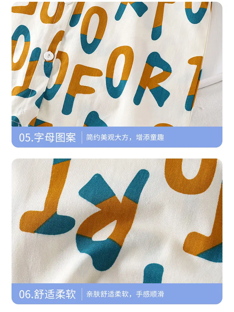 Boy's Cotton Printed T-Shirt Summer New — feature 16