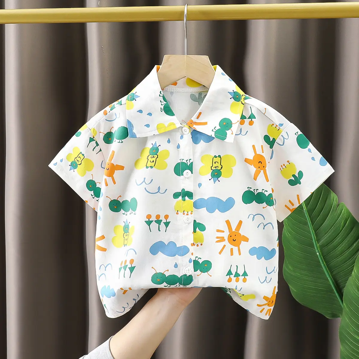 Boy's Cotton Printed T-Shirt Summer New - Image 2