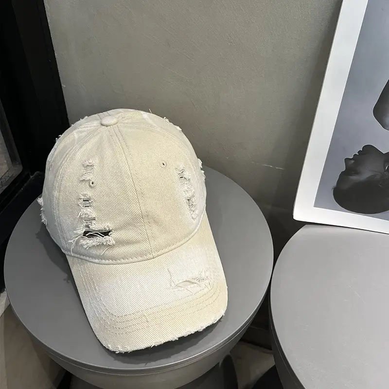 Women Washed Duck Cap Sun Protection Spring Summer - Image 2
