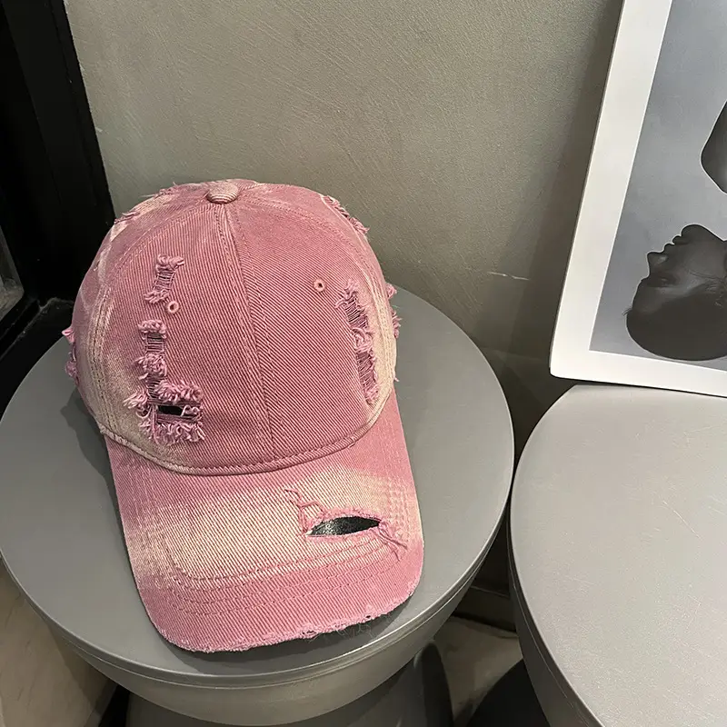 Women Washed Duck Cap Sun Protection Spring Summer - Image 4