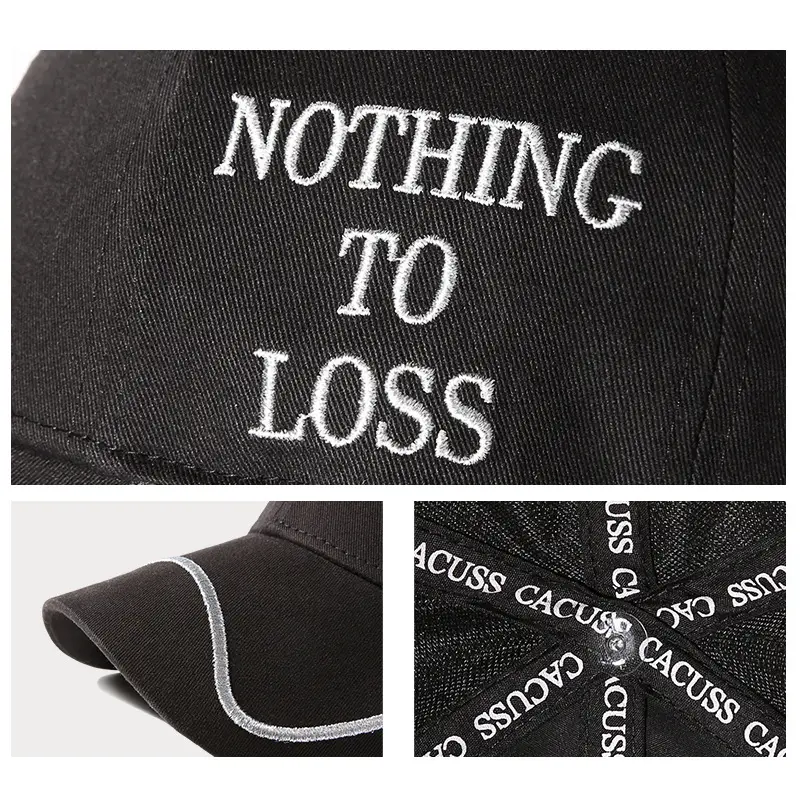 Black Korean Style 25Yrs Cap for Men Women - Image 5
