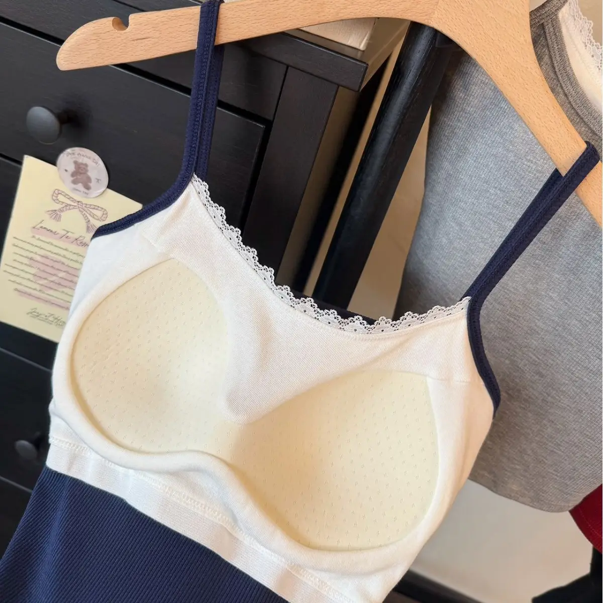 2025 Spring Camisole with Lace Trim & Back - Image 10