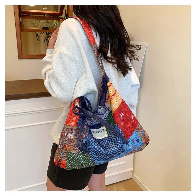 Vintage Ethnic Collage Crossbody Bag 2025 — feature 10