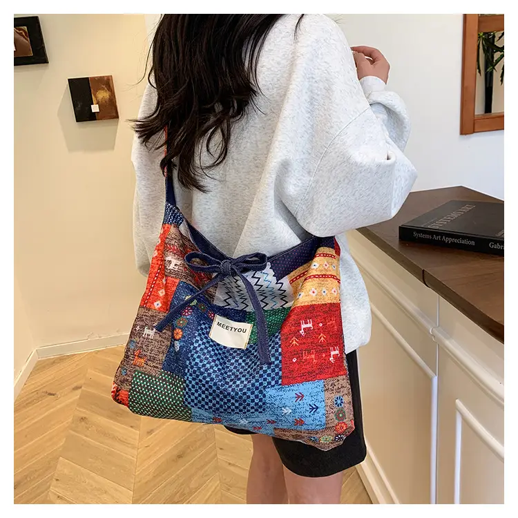 Vintage Ethnic Collage Crossbody Bag 2025 — feature 12
