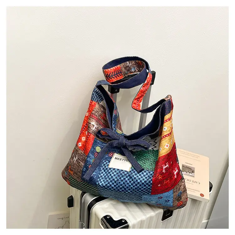 Vintage Ethnic Collage Crossbody Bag 2025 — feature 16