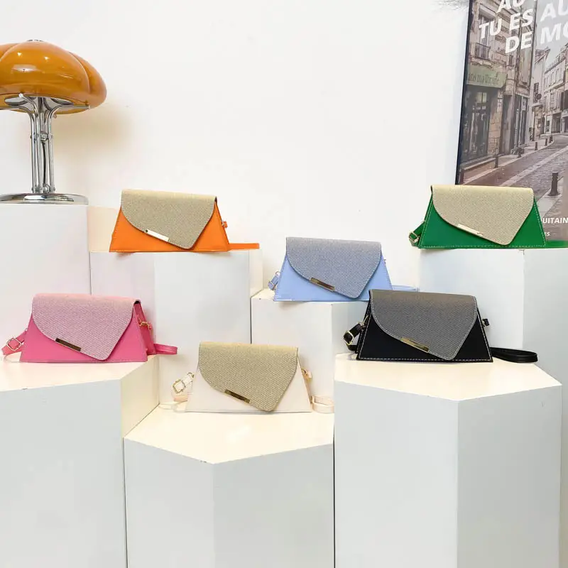 Women's 2025 Square Shoulder Bag Candy Color - Image 7
