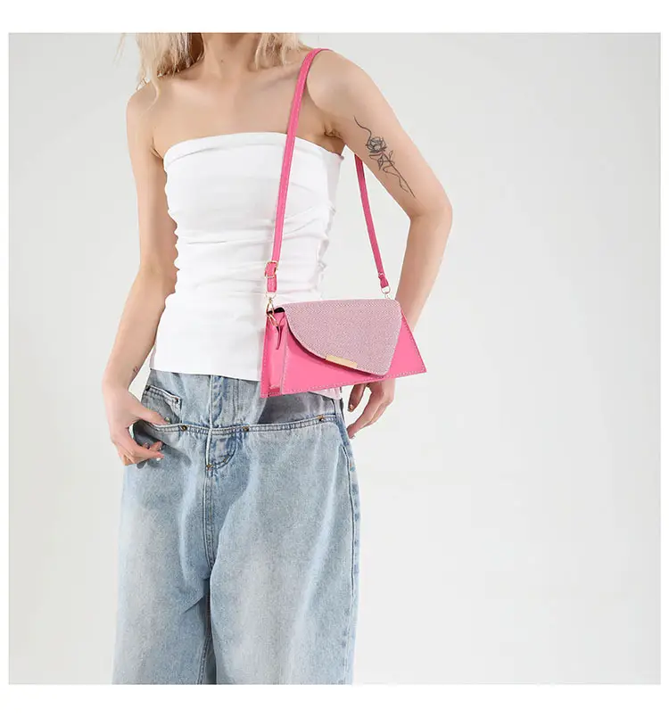 Women's 2025 Square Shoulder Bag Candy Color — feature 18