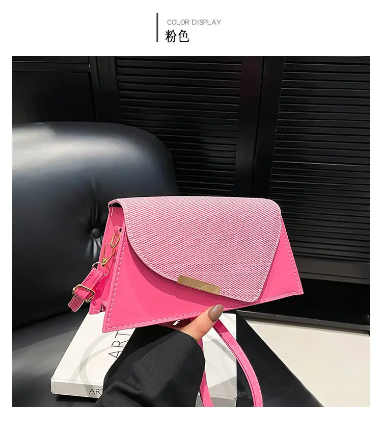 Women's 2025 Square Shoulder Bag Candy Color — feature 24